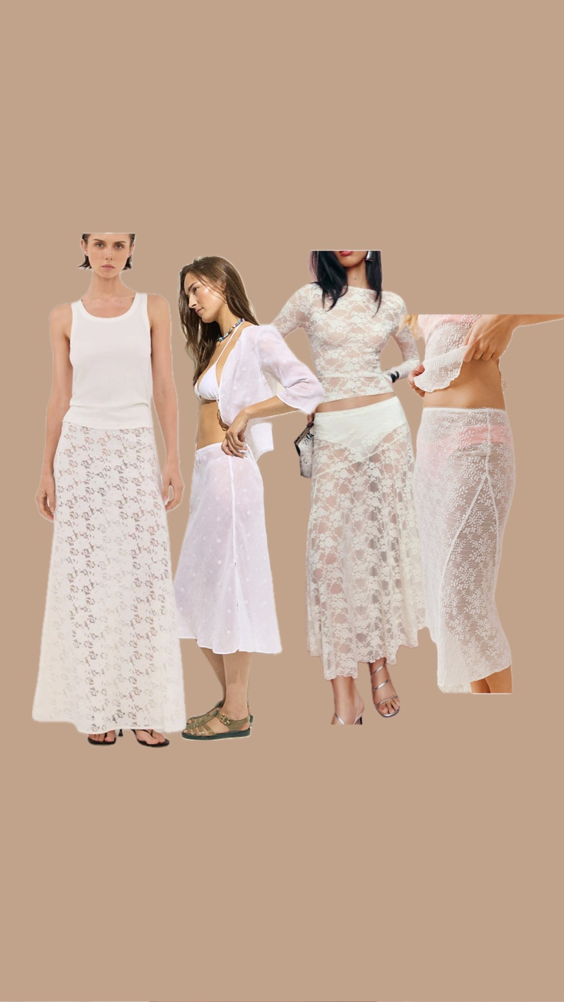 Lace skirt options! 

#LTKStyleTip