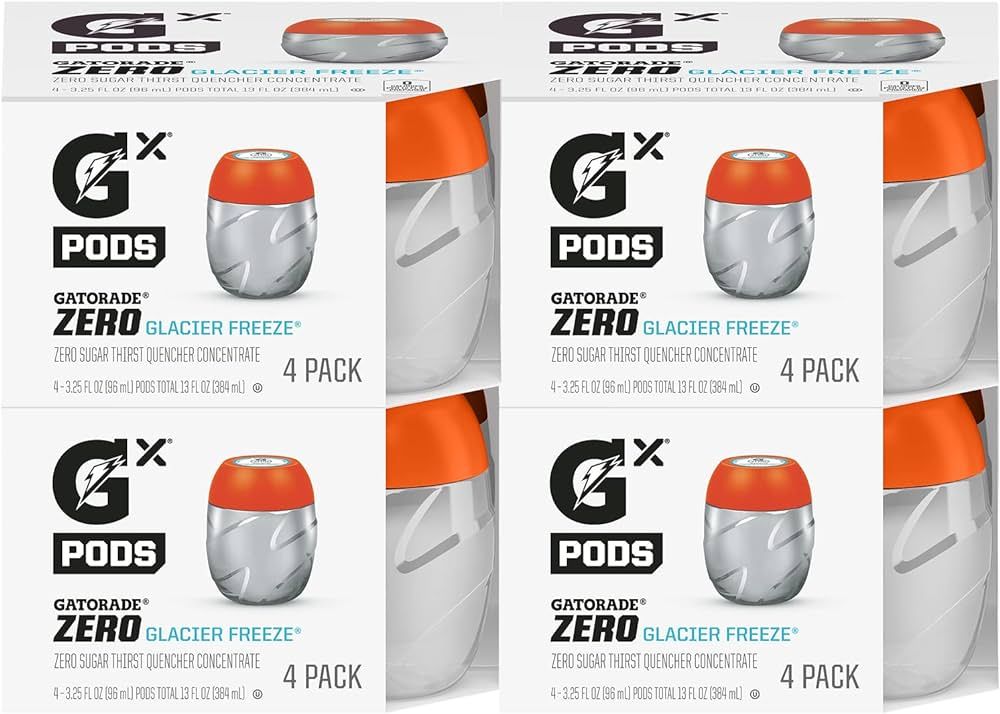 Gatorade Gx Hydration System, Non-Slip Gx Squeeze Bottles Or Gx Sports Drink Concentrate Pods | Amazon (US)