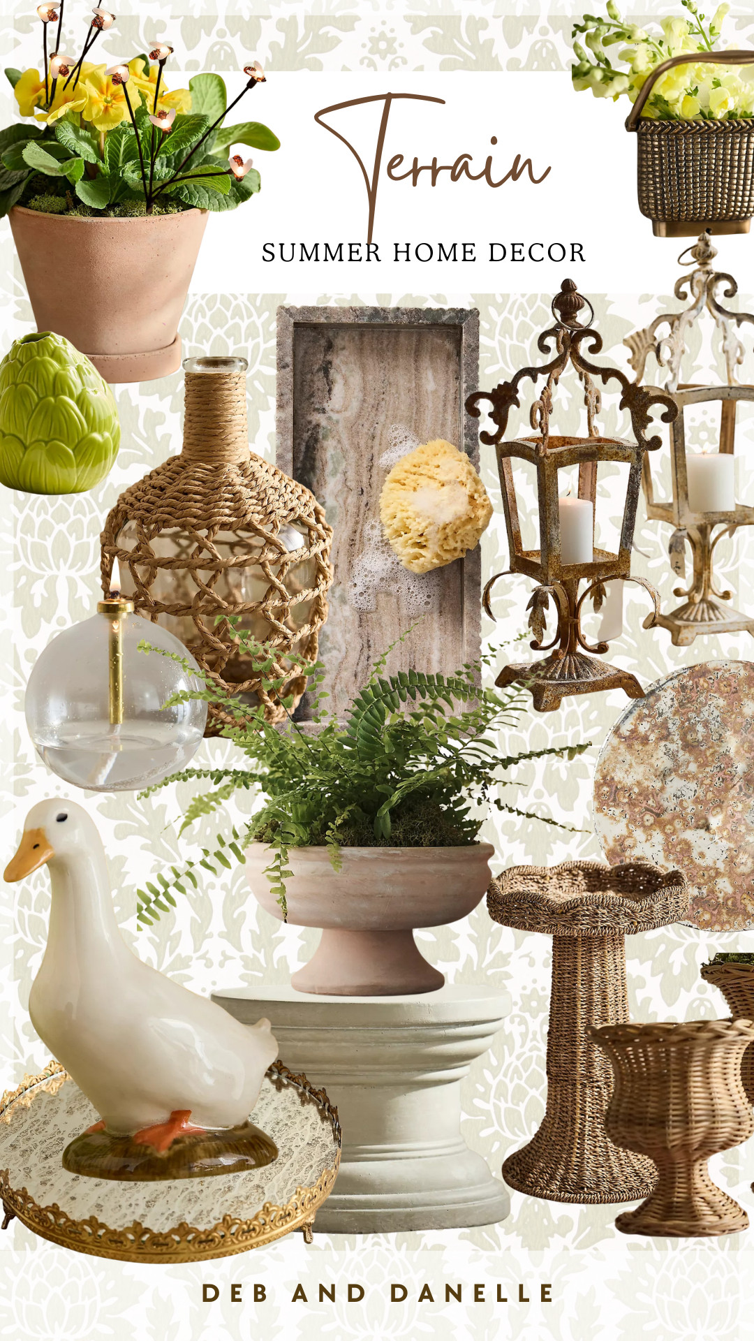 @Terrain has everything you need to add Summer and sunshine to your home and outdoor spaces. We just added some upscale containers, planters, and lighting options for our Summer home decor.  

 #LTKSeasonal #LTKHome