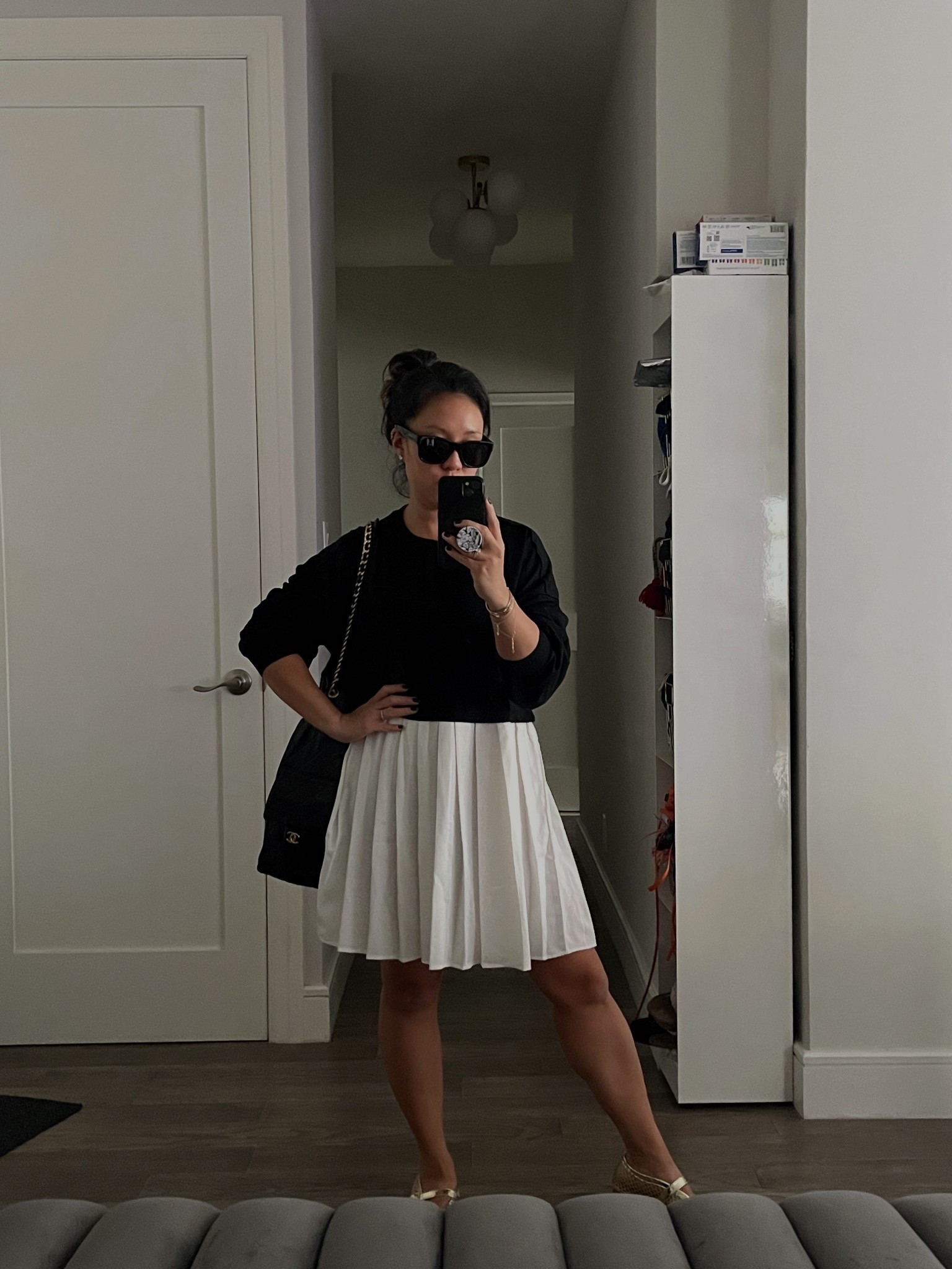 Still some time left for this style. I’m wearing an xs. Oversized. Pleated skirt not lined. Plan accordingly.

#LTKStyleTip #LTKFindsUnder100 #LTKFindsUnder50