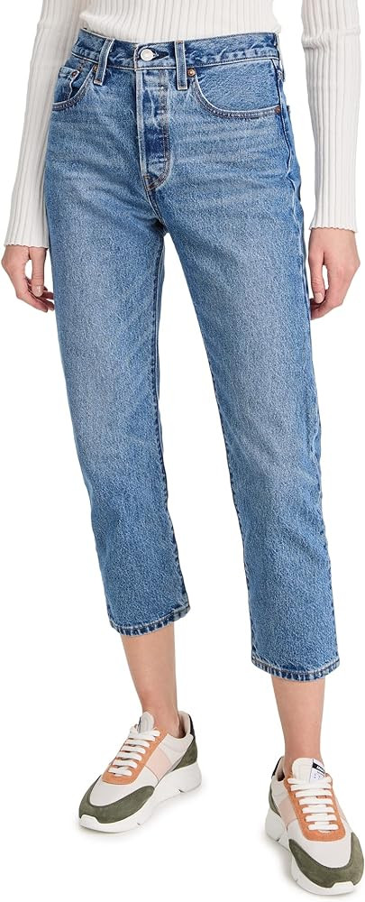 Levi's Women's Premium 501 Crop Jeans | Amazon (US)