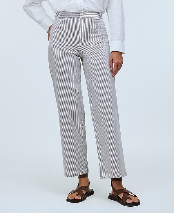 The Emmett Wide-Leg Crop Pant: Welt Pocket Edition | Madewell | Madewell