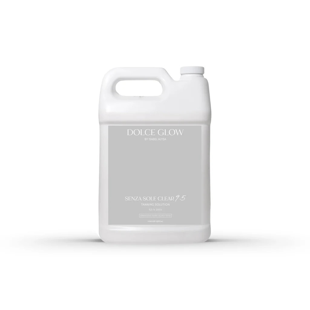 Senza Sole Clear 9.5 - Professional Solution | Dolce Glow