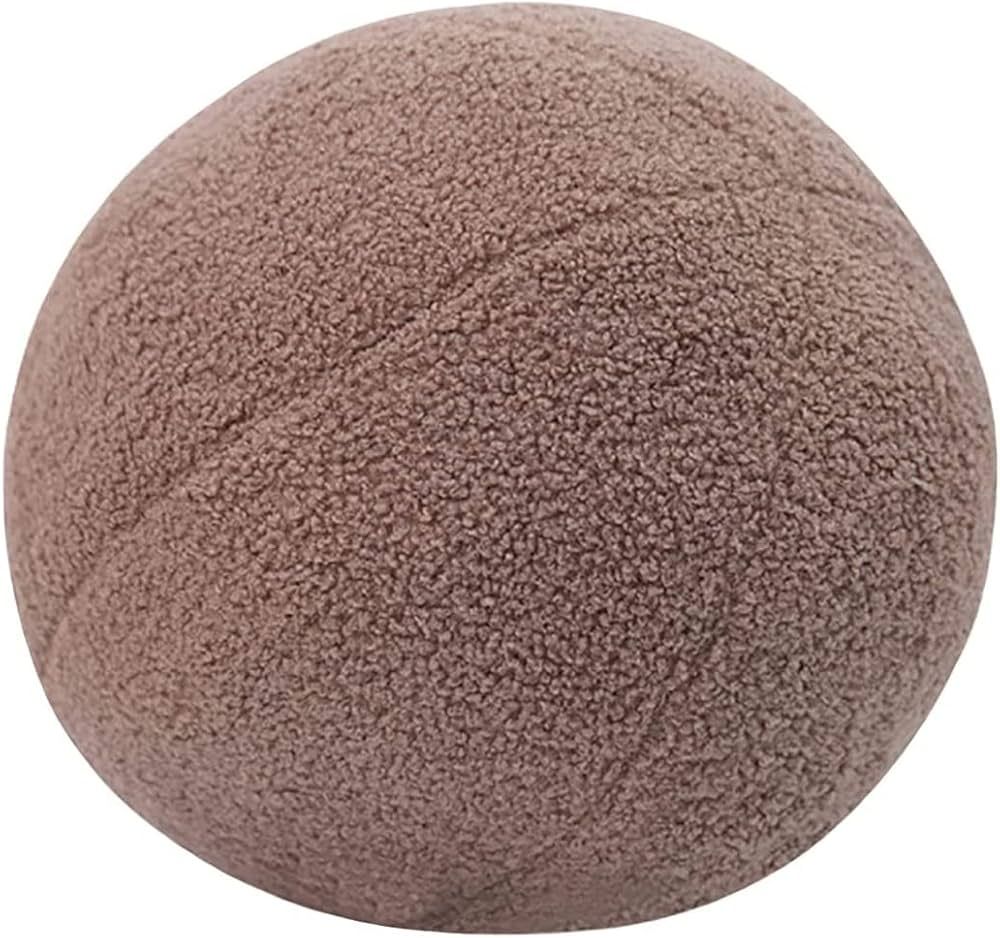 Spherical Throw Pillows Nordic Style Cushion Plush Ball Decorative Pillow Round Ball Pillow Forms... | Amazon (US)