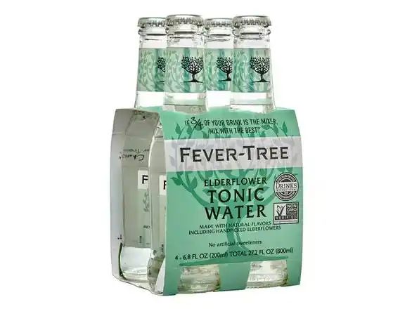 Fever-Tree Elderflower Tonic Water | Drizly