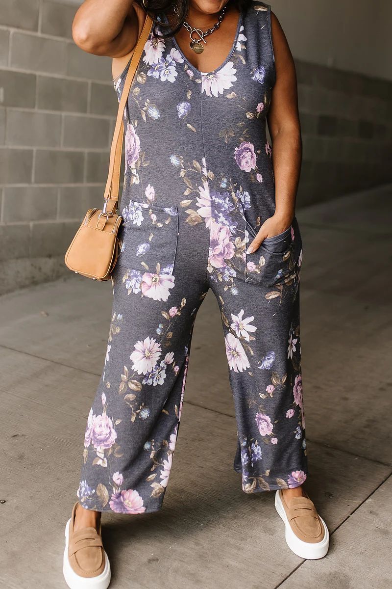Time to Shine Jumpsuit - Navy | Mindy Mae's Market