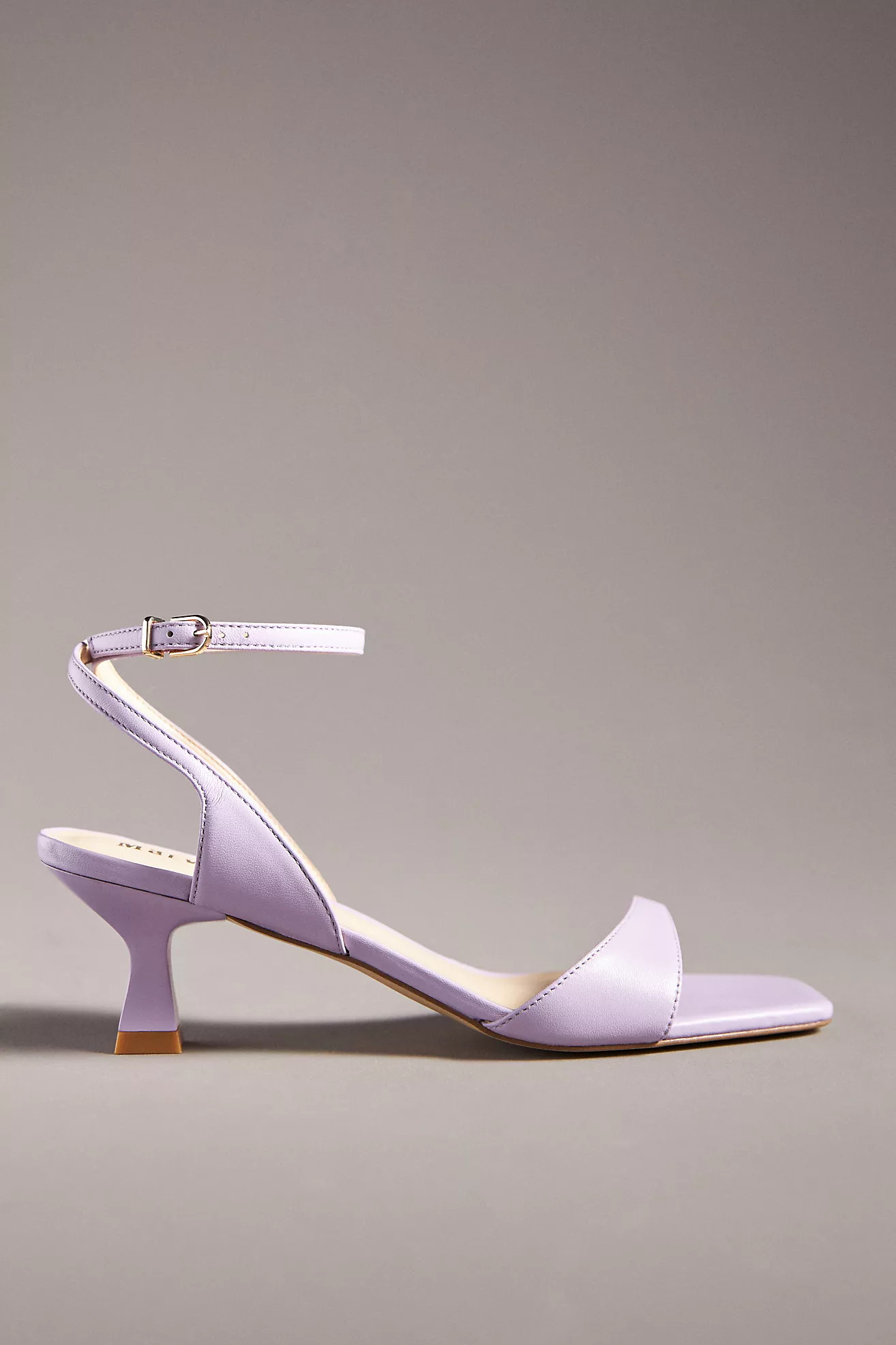 Maeve Square-Toe Kitten Heels | Anthropologie (US)