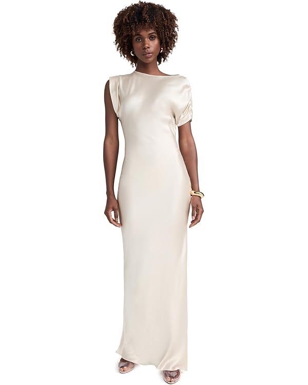 Amanda Uprichard Women's Elroy Silk Maxi Dress | Amazon (US)