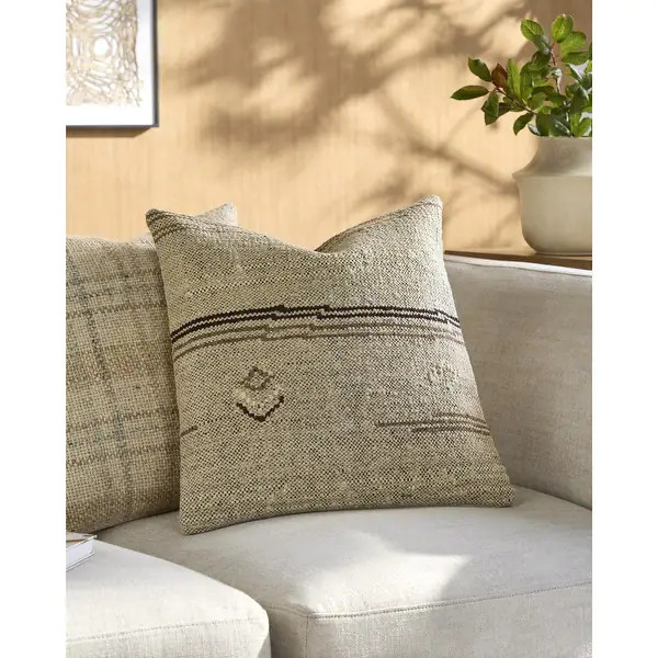 Becki Owens x Livabliss Solea Modern Accent Pillow - 22"L x 22"W - Cover Only | Bed Bath & Beyond