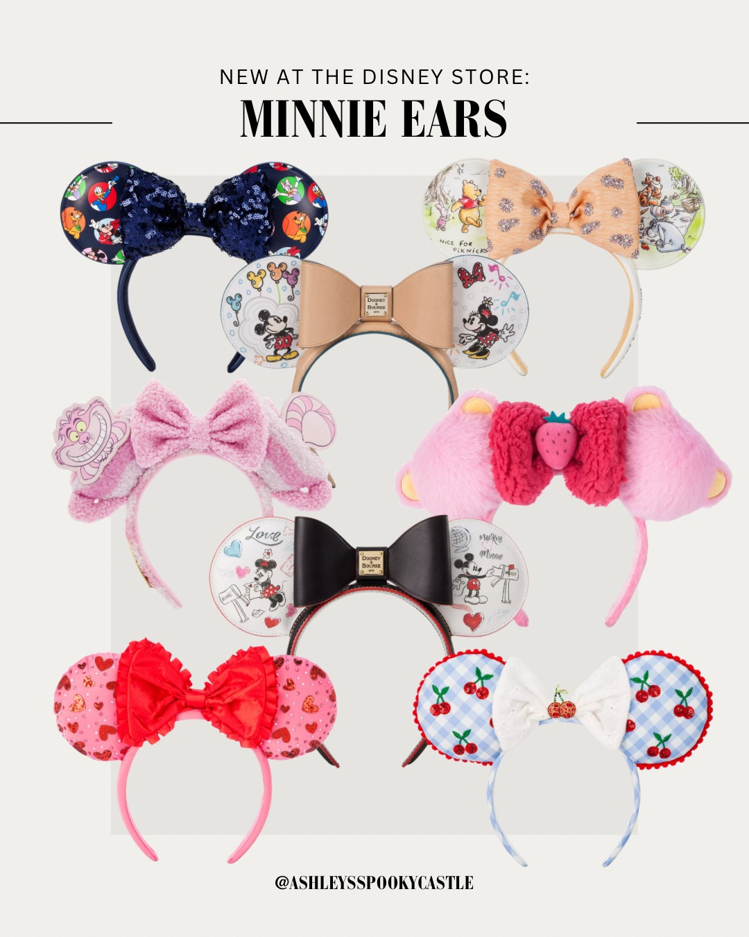 New Minnie ears from the Disney Store

#LTKStyleTip #LTKFindsUnder50 #LTKSeasonal