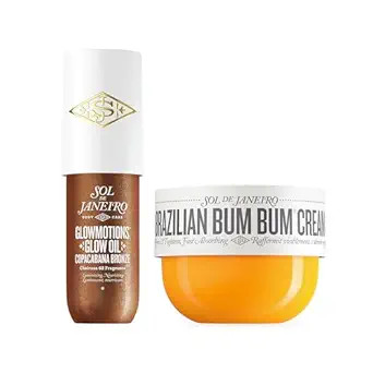 Sol de Janeiro Glow & Go Bronze Bundle | Brazilian Bum Bum Cream 8.1 fl oz. + Copacabana Bronze G... | Amazon (US)