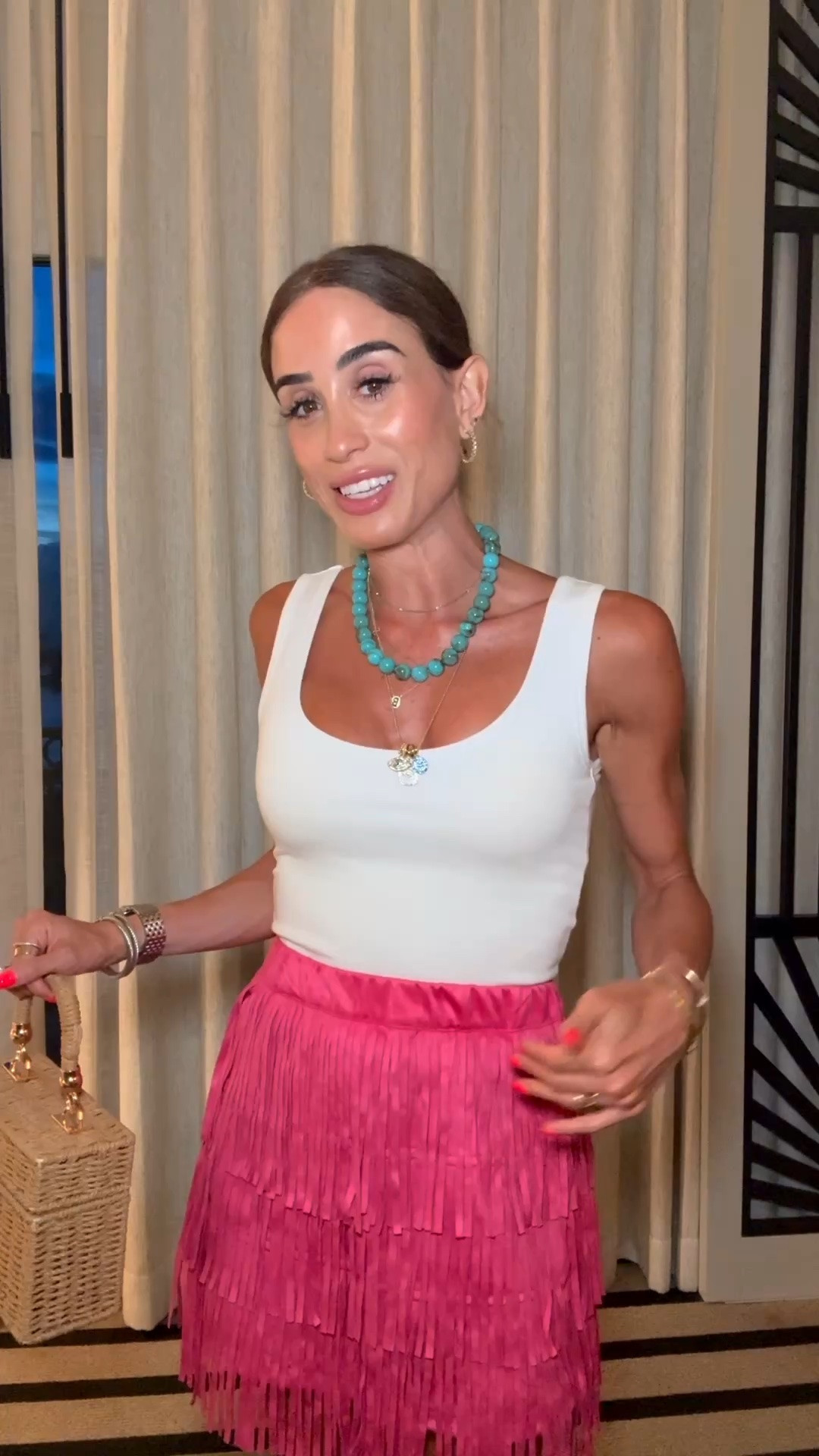 My pink fringe skirt is on sale! As well as my layered turquoise necklaces are 20% off 
Prime day sales

#LTKPetite #LTKSaleAlert
