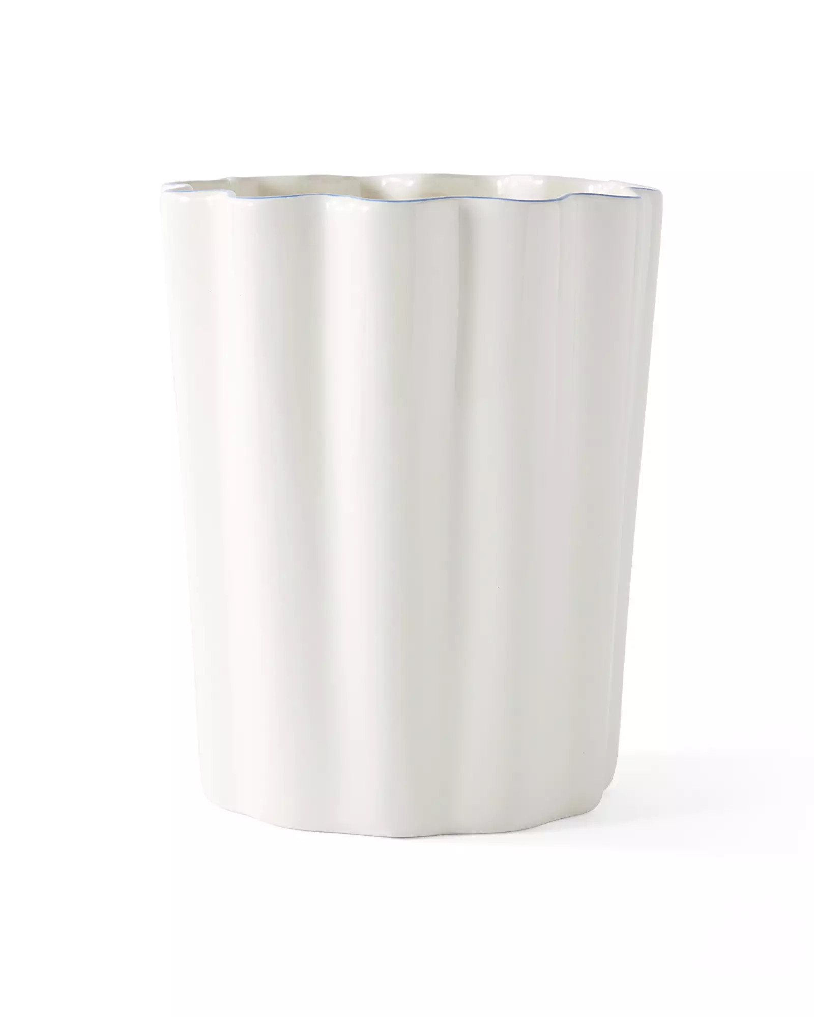 Wave Waste Basket | Serena and Lily