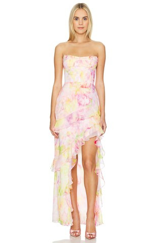 Amanda Uprichard Magnolia Dress in Vivian from Revolve.com | Revolve Clothing (Global)