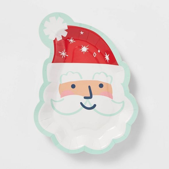 10ct Santa Face Plate - Wondershop™ | Target