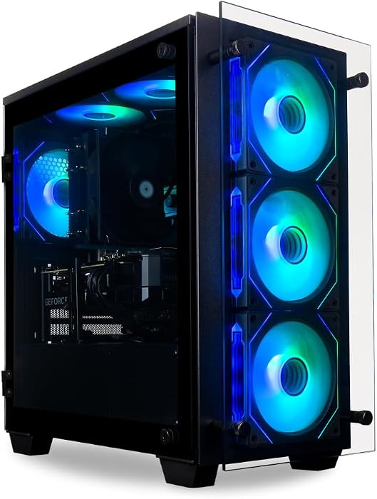 Stratos Micro Desktop PC - AMD Ryzen 7 5700X, 16GB RAM, 512GB NVME SSD, RTX 5060 8GB, WiFi, Windo... | Amazon (US)