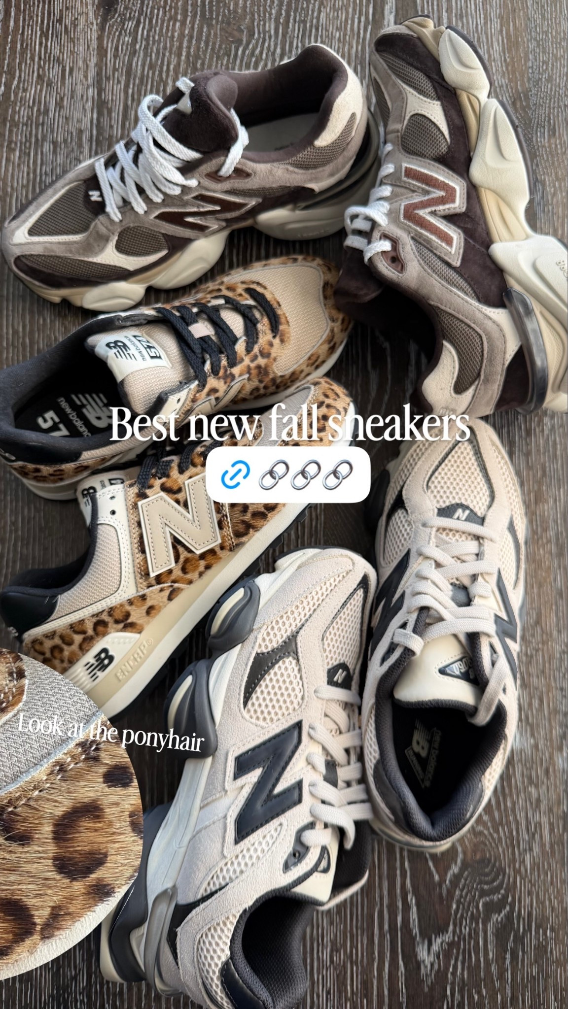Look at the ponyhair on the animal print! Best new fall sneakers

#LTKstorytime #LTKOver40 #LTKActive