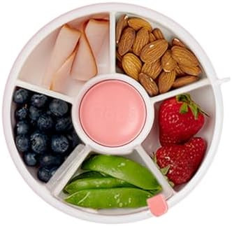 GoBe Kids Small Snack Spinner Flip Bundle with Hand Strap and Sticker Sheet - Reusable Snack Cont... | Amazon (US)