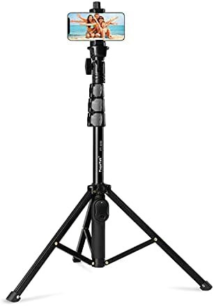Fugetek 51" Professional Selfie Stick & Tripod, Phone Holder, Extendable, Bluetooth Remote, Porta... | Amazon (US)