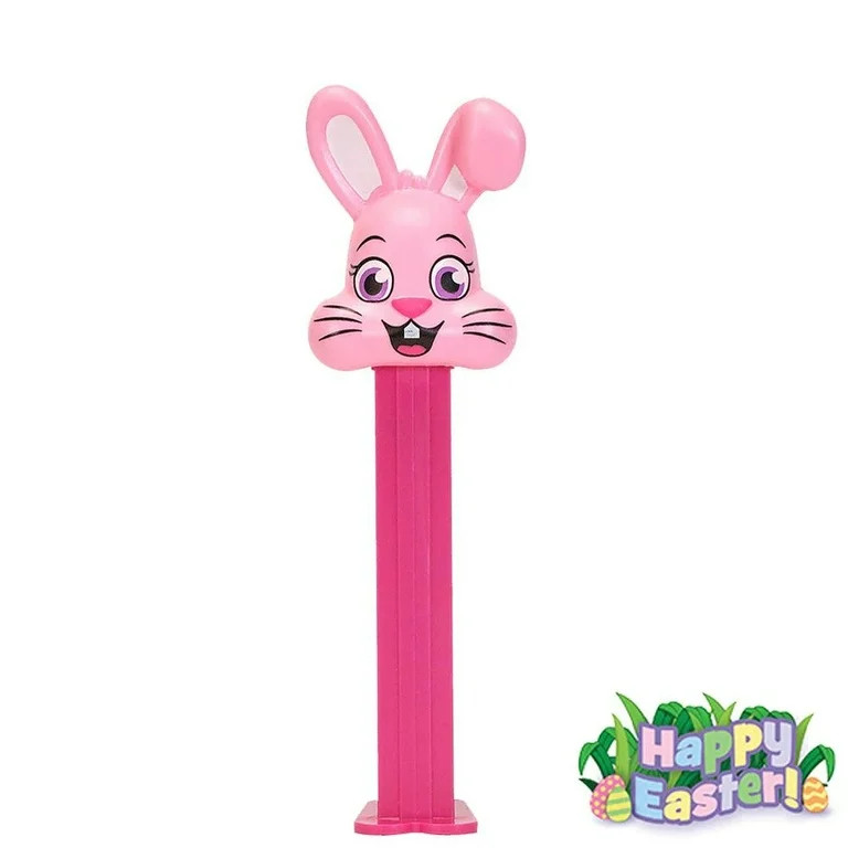 PEZ Easter Collection Candy Dispenser Blister Pack - Floppy Bunny, Pink Easter Bunny | Walmart (US)