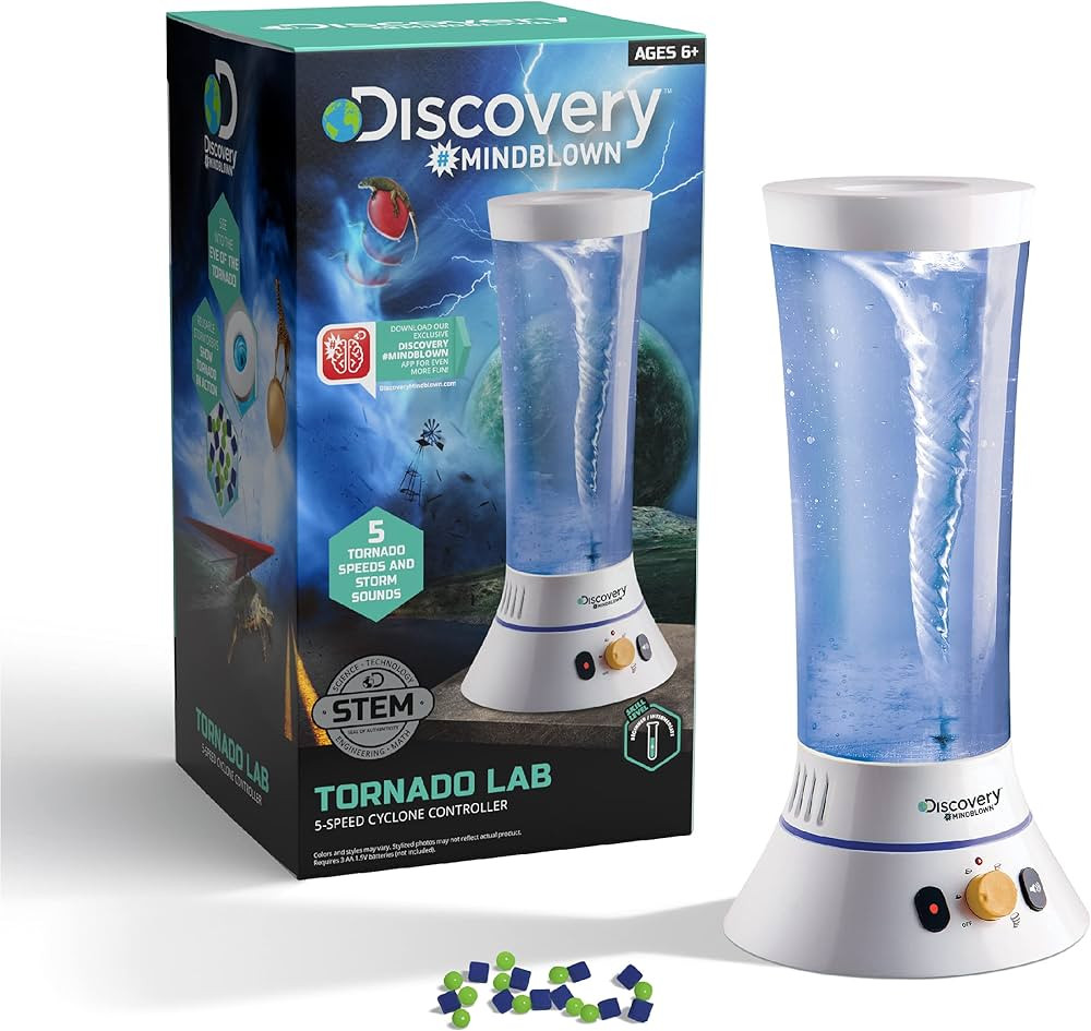 Discovery™ Tornado Lab, 5-Speed Cyclone Controller, Educational Learning Activity Kit, Fun and ... | Amazon (US)