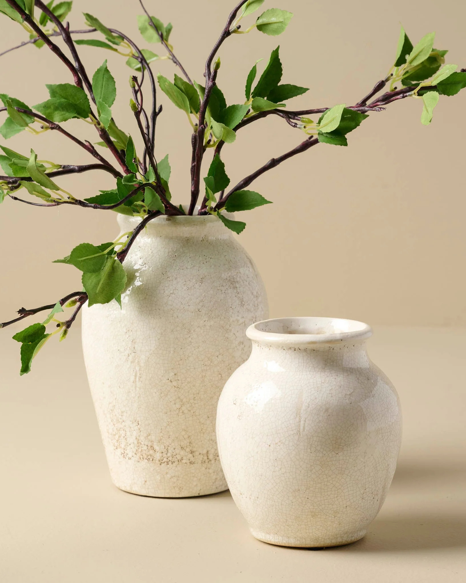 Marie Distressed Crackle Vase | Magnolia