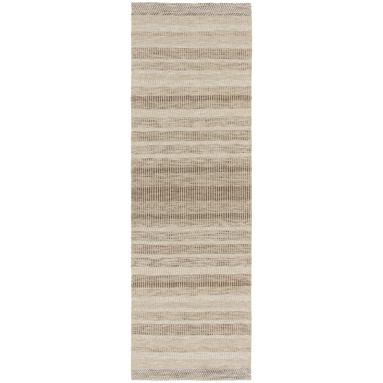Better Homes & Gardens Brown Striped Lisa Runner Rug, 2'6"x8' | Walmart (US)
