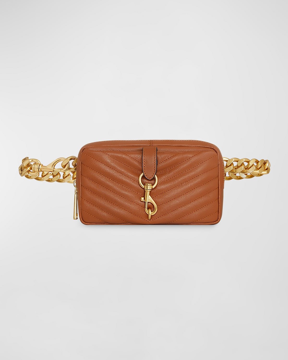 Edie Quilted Chain Belt Bag | Neiman Marcus