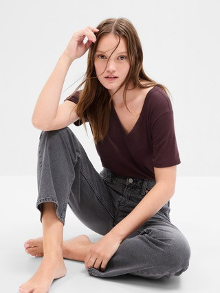 ForeverSoft Relaxed V-Neck T-Shirt | Gap Factory