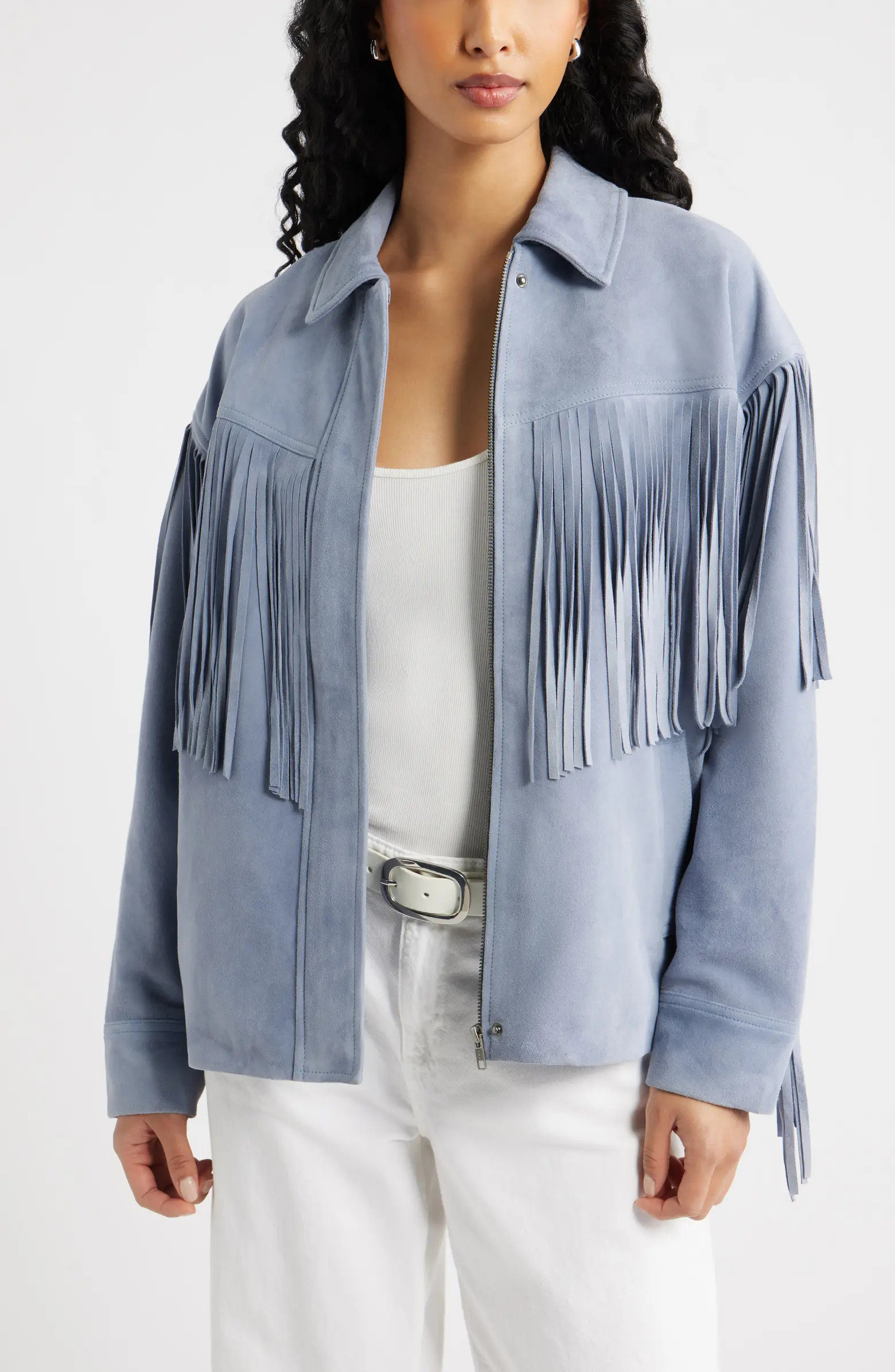 Fringe Suede Jacket | Nordstrom