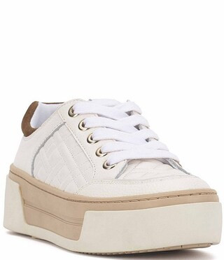 Anabell Leather Platform Sneakers | Dillard's
