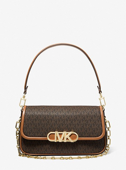 Parker Medium Logo Shoulder Bag | Michael Kors US