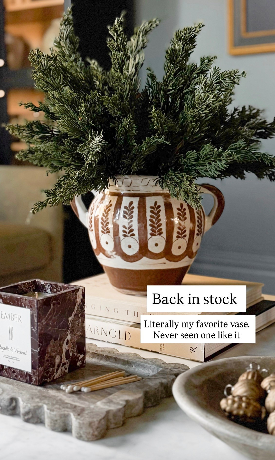 1000% suggest this base it’s so pretty. I’ve never seen one like it. It was so popular sold out and it’s finally back in stock. I’m so excited. It’s on the smaller side but perfect for accents, a handmade base from pottery barn

#LTKGiftGuide #LTKHome #LTKSaleAlert