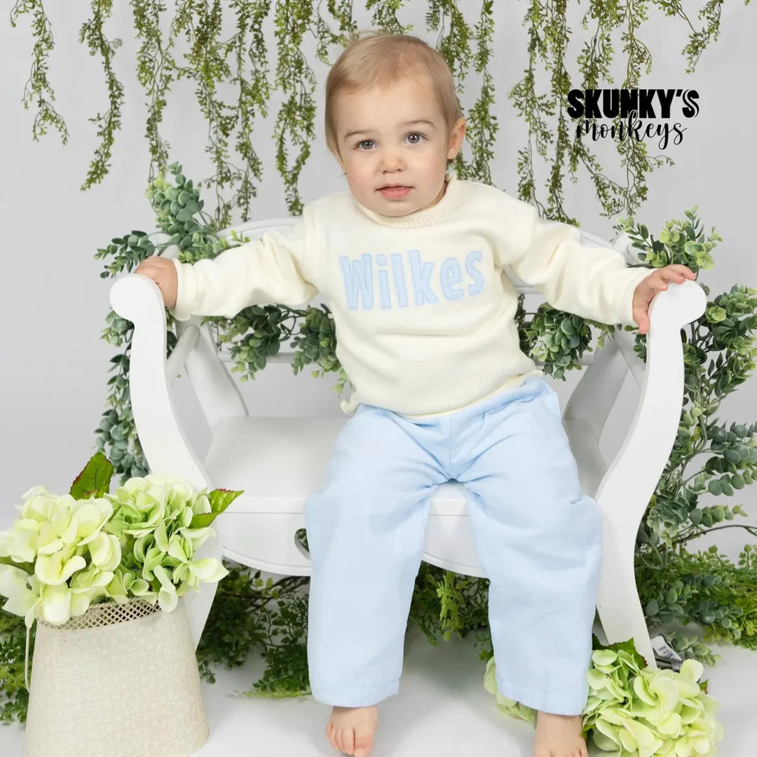 Kids Roll Neck Sweater, Girls Monogrammed Sweater, Toddler Personalized Sweatshirt, Childs Embroi... | Etsy (US)