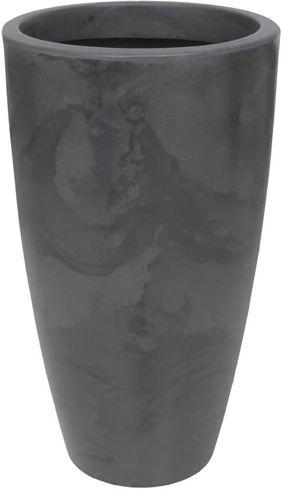 ECOBO 27.6 inches Eco-Friendly Round Pot Planter Vicenza Indoor/Outdoor use, Durable, Versatile &... | Amazon (US)