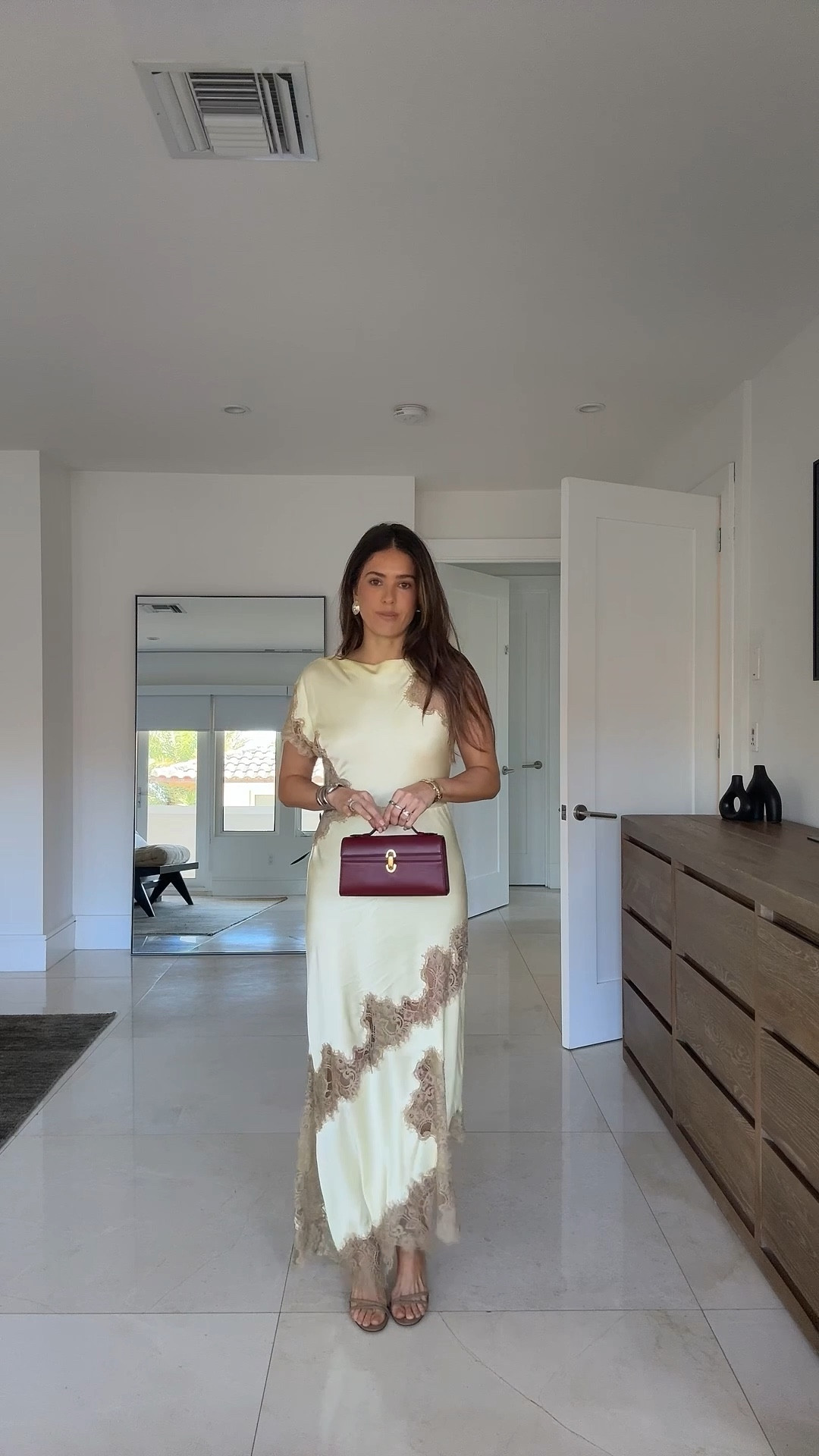 The perfect dress for a wedding, baptism, day or night event. Buttery yellow is my favorite color right now 

#LTKSeasonal #LTKWatchNow #LTKStyleTip