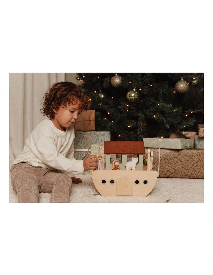 Little DutchNoah's Ark Wooden Playset | Myer