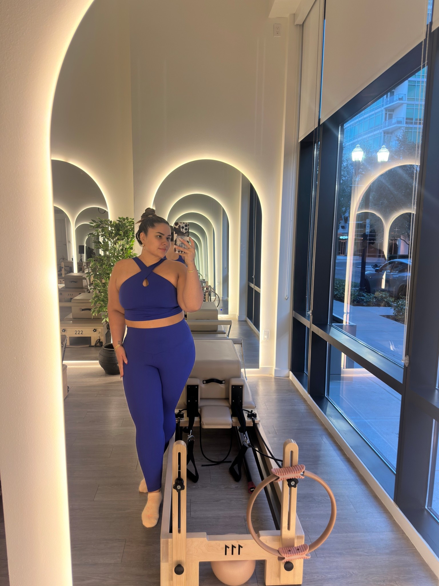 Today’s Pilates fit 💙 wearing size XL in both (runs large) 

#LTKMidsize #LTKActive #LTKfitnessgoals