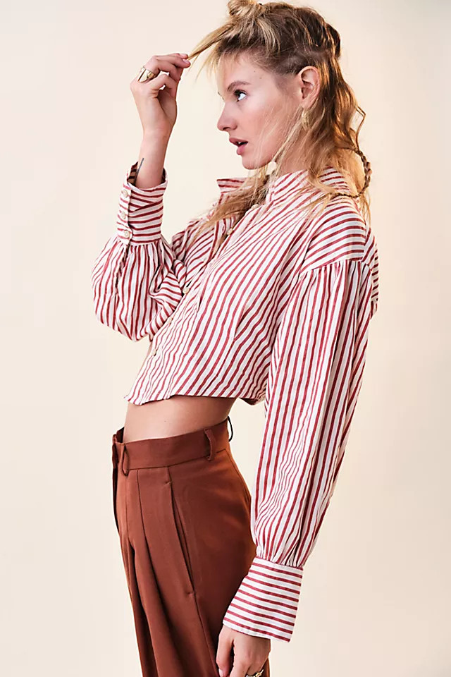 Ophelia Corset Button Down | Free People (Global - UK&FR Excluded)