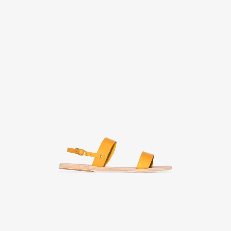 Ancient Greek Sandals Womens Yellow Clio Leather Sandals | Browns Fashion