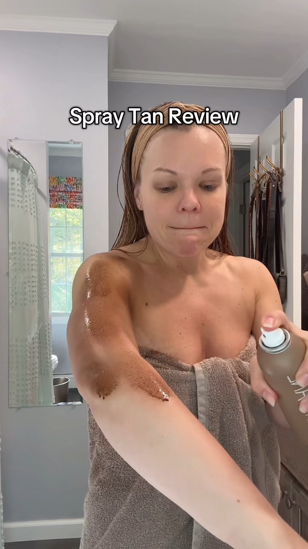 I tried the pet Jane tanning mist and it may have been a little dark at first, but it ended up being exactly perfect. I just recommend grabbing a tanning that that will help you spread it around if you’re getting the darker color, but this was the easiest application I’ve ever used#Tanning #TanningSpray #TanningMist #SunlessTanner

#LTKBeauty #LTKFindsUnder50 #LTKSwim