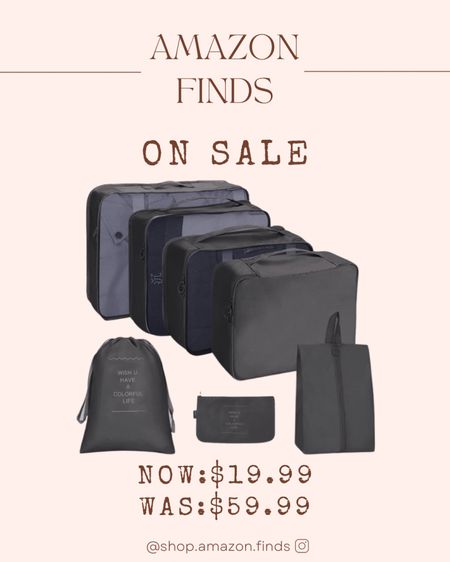 Packing cube deal! Snag this sale from Amazon.

#LTKSeasonal #LTKsalealert #LTKtravel