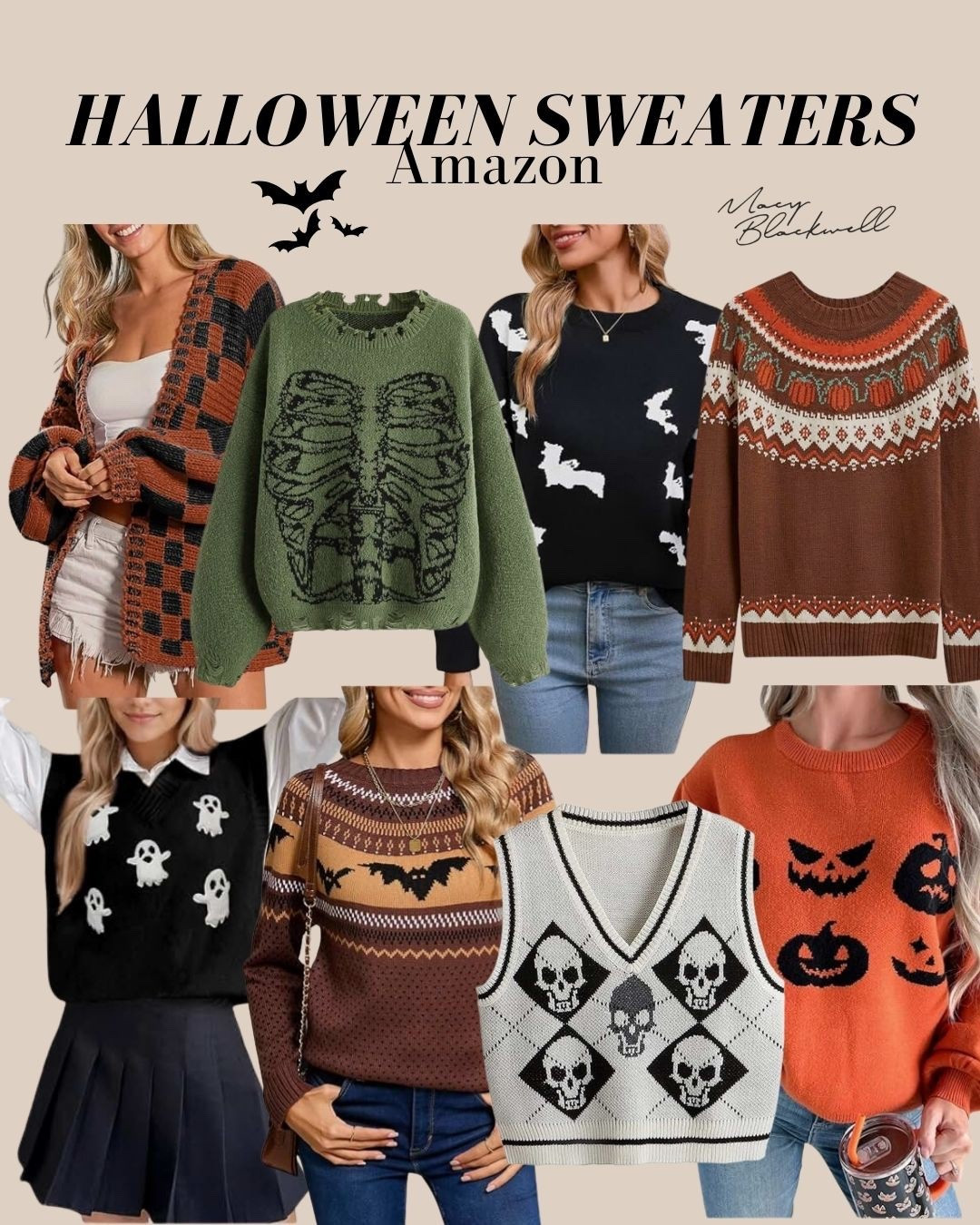 Halloween sweaters 
Women’s Halloween sweaters 
Amazon Halloween outfit 

#LTKFindsUnder50 #LTKSeasonal