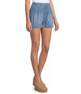 Antonio Melani Kaelie Denim Shorts - 4 | Dillard's