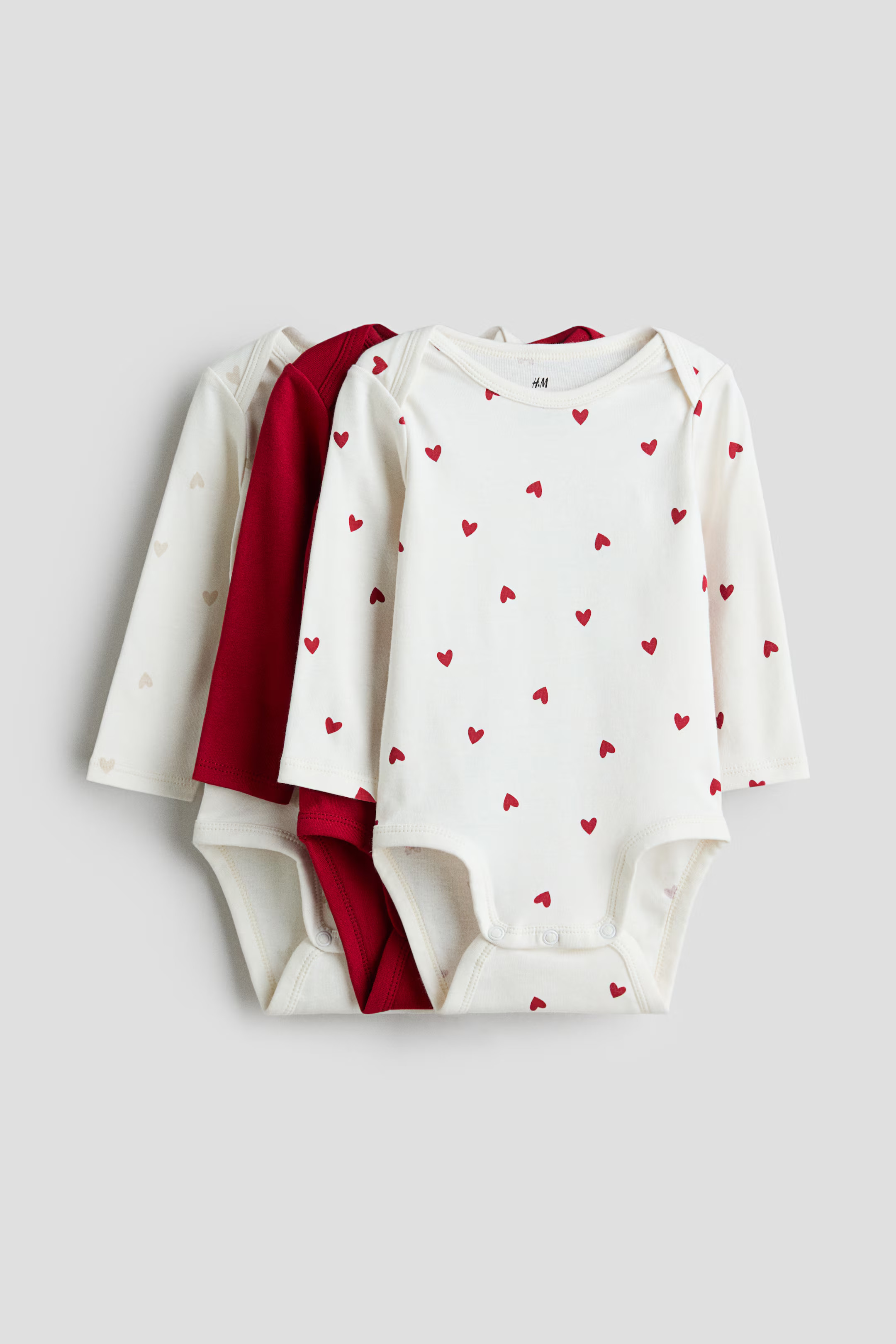 3-pack Printed Jersey Bodysuits | H&M (US + CA)