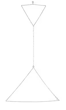 8 Other Reasons Back in Action Body Chain in Silver from Revolve.com | Revolve Clothing (Global)