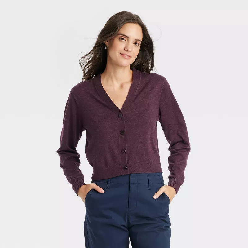 Women's Button-Front Cardigan - A New Day™ | Target