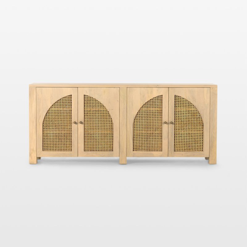 Geneva Natural Wood Sideboard | Crate & Barrel