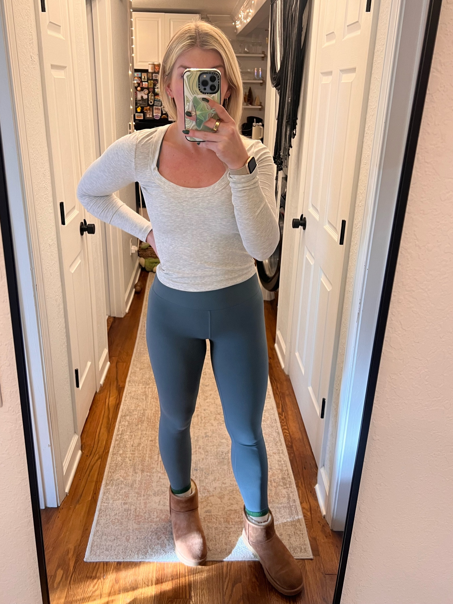 My new favorite set. They feel like butter! These run TTS wearing a size MED in top, bra, and leggings

#LTKfindsunder100 #LTKfitness #LTKtravel