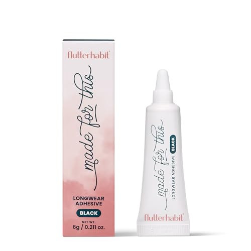 Made for This Eyelash Extension Adhesive - All-Day Hold Lash Cluster Glue for Effortless, Long-Lasting, Stunning Lashes - All-in-One Lash Glue (Black) | Amazon (US)